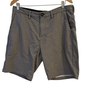 Billabong Size 34 Taupe / Gray Men's Shorts 9" Inseam